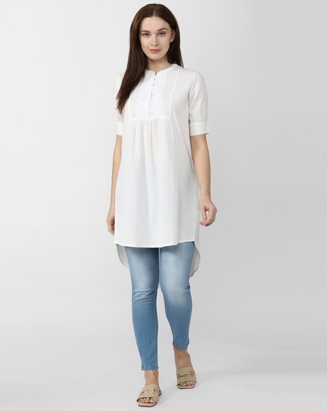 Embroidered Cotton Tunic