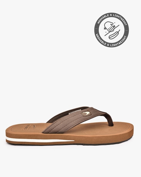 Buy Brown Flip Flop Slippers for Men by PERFORMAX Online Ajio