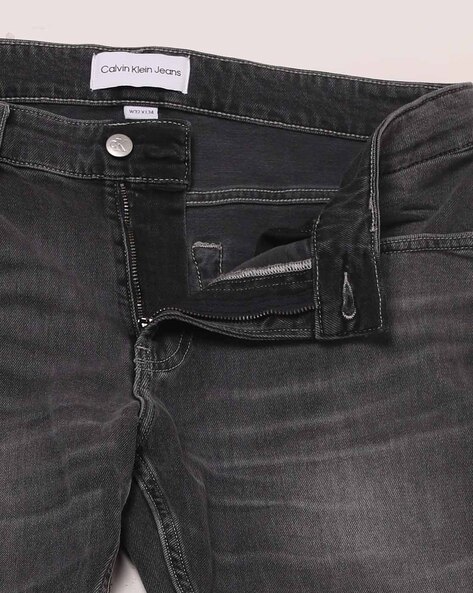 Buy CALVIN KLEIN JEANS Black Skinny Fit Mens Jeans