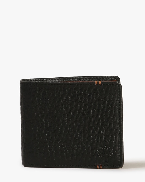 Buy Woodland Woodland Men Textured Detail Leather Money Clip at Redfynd