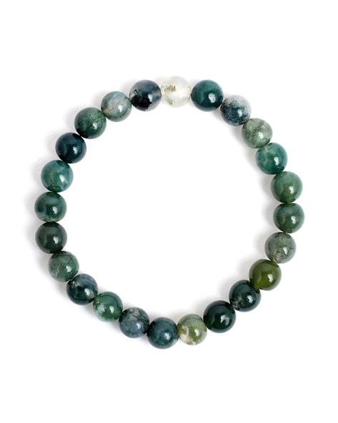 Multicolor Gemstone Natural Stone Beads Bracelet at Rs 80 in New Delhi