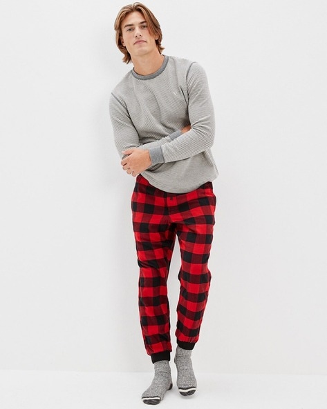 Buy Red Pyjamas for Men by AMERICAN EAGLE Online