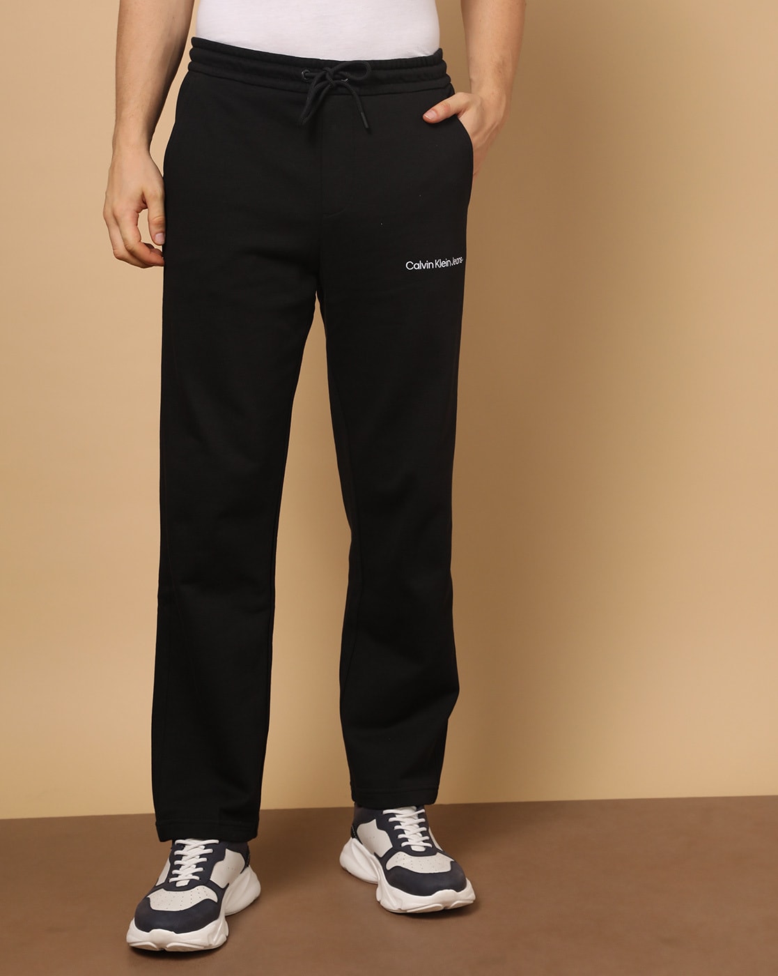 Buy Fred Perry Women Peach Side-Tape Track Pants Online - 917445 | The  Collective
