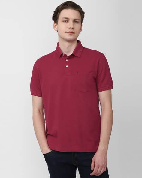 VAN HEUSEN Regular Fit Polo T-Shirt with Patch Pocket
