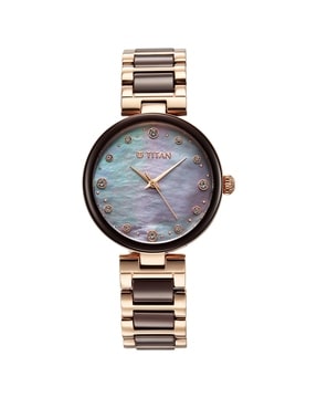 Titan ladies clearance watch rose gold