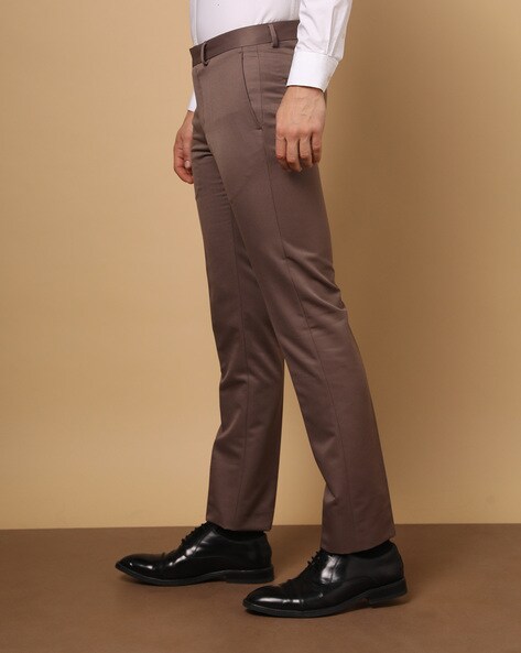 Buy SHADES Brown Cotton Blazer Trousers Set for Women Online @ Tata CLiQ