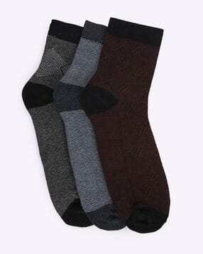 Pack of 3 Ankle-Length Socks