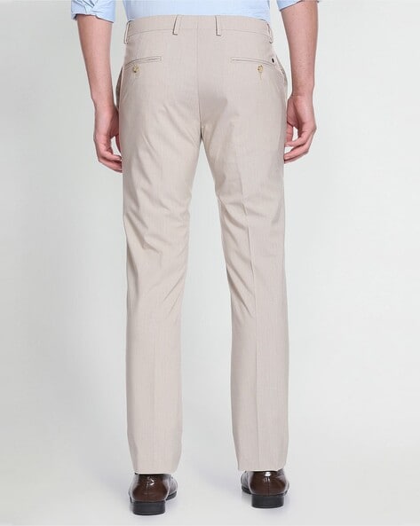 Buy Arrow Sports Bronson Slim Fit Smart Flex Trousers - NNNOW.com