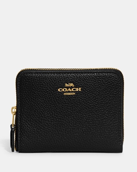 Leather wallet Coach Brown in Leather - 29006410