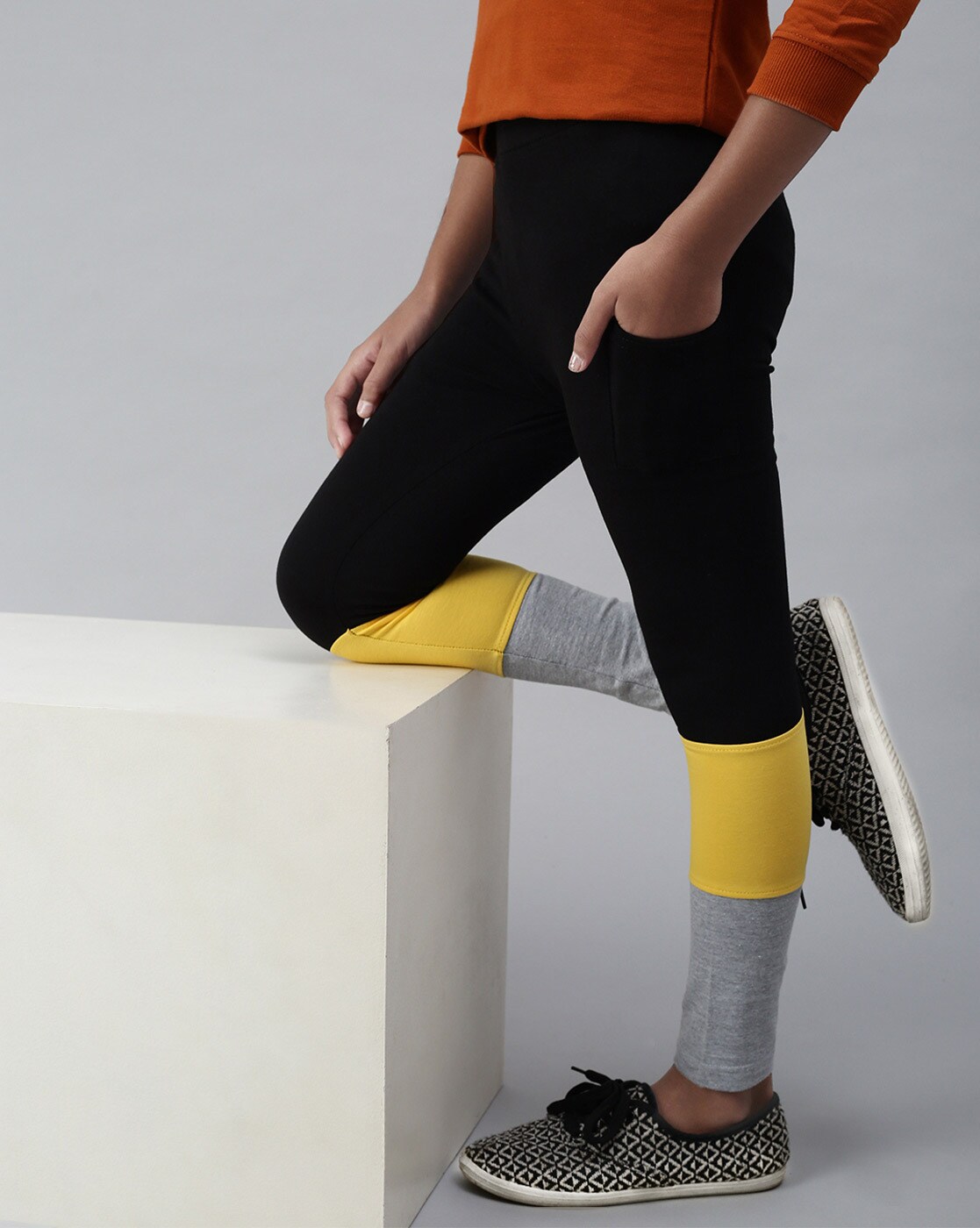 Buy Black Leggings for Women by Incite Online | Ajio.com