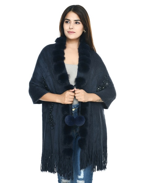 Embellished Woolen Stole Price in India