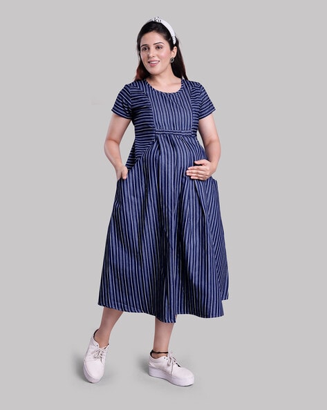 Buy Blue Dresses & Jumpsuits for Women by MAMMA'S MATERNITY Online