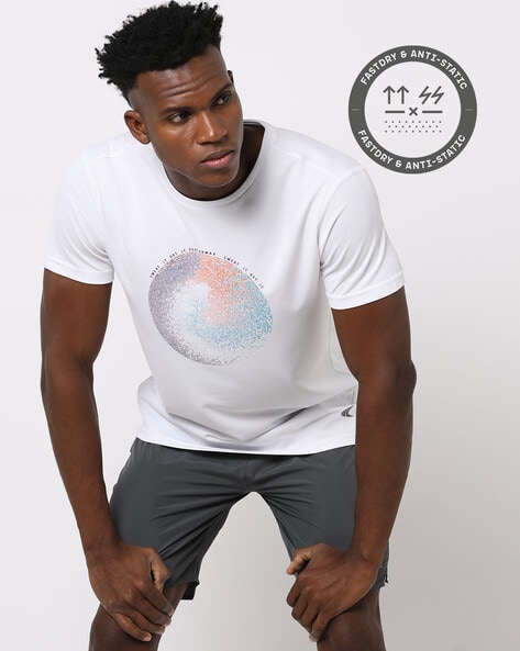 Buy White Tshirts for Men by PERFORMAX Online