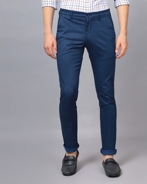 Buy Beige Mid Rise Slim Fit Pants Online at SELECTED HOMME |261210201