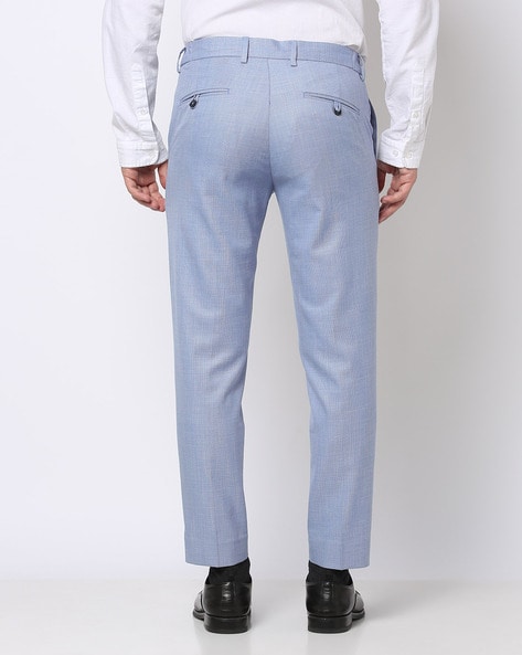 Buy Blue Trousers & Pants for Men by JOHN PLAYERS Online