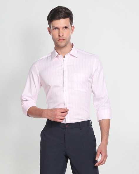 Arrow Checked Slim Fit Shirt