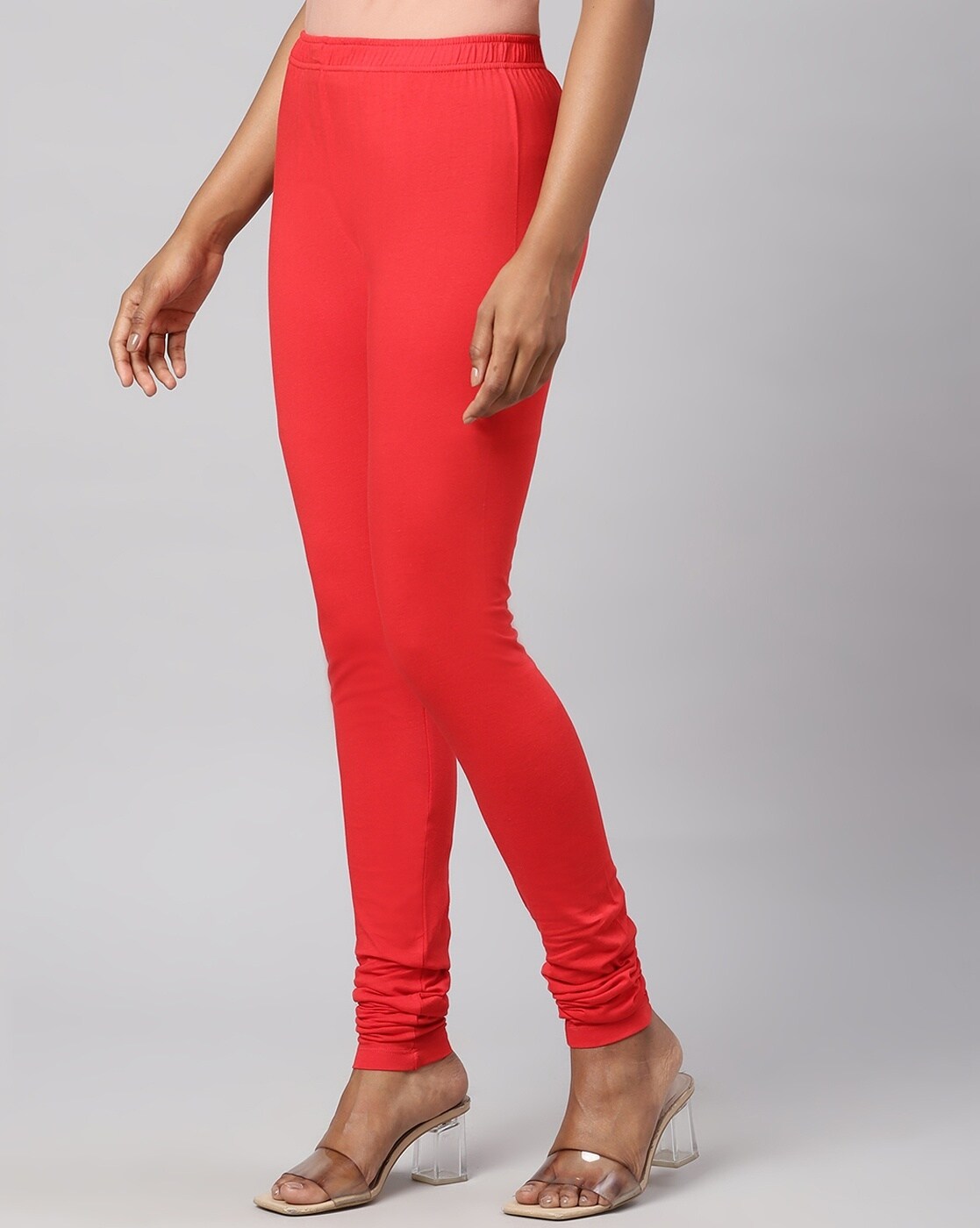 Buy Red Leggings for Women by DHUNI BY AVAASA Online