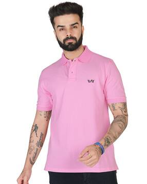 Watay Solid Regular Fit Polo T-shirt