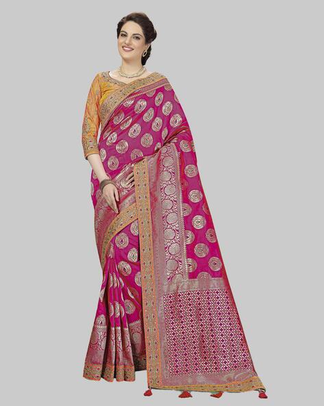 Ladies Designer Dupion Silk Saree at Rs.575/Piece in varanasi offer by  India Sarees