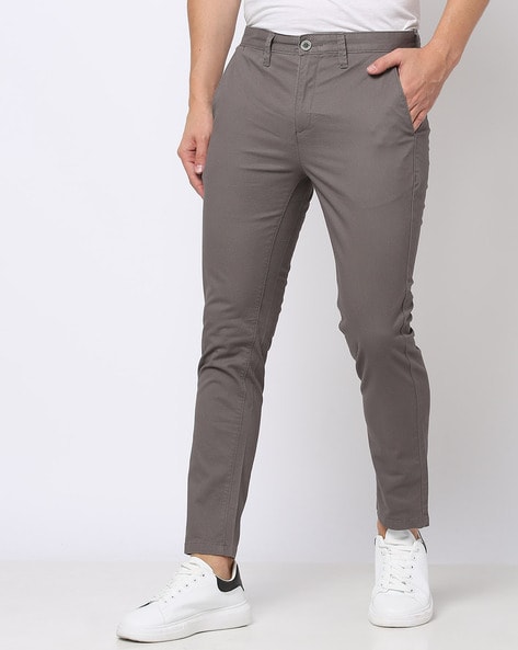 Shop BOSS Slim-Fit Trousers In A Cotton Blend With Stretch | Saks Fifth  Avenue