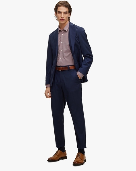 Stretch fabric super slim-fit suit trousers | MANGO