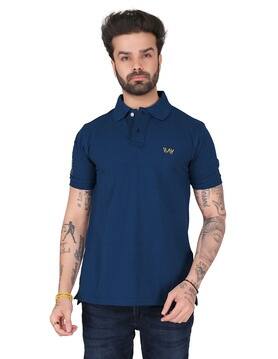 Watay Solid Regular Fit Polo T-shirt