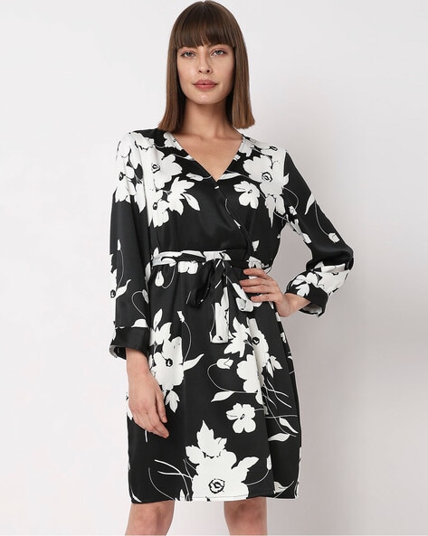 Buy VERO MODA Black Maternity Stretch Comfort Ribbed Wrap Dress from Next  Luxembourg