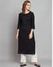 Briallen Supima Cotton Navy Kurta Set