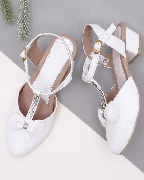 Girls white sandals new arrivals