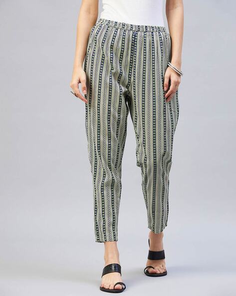 Aztec Print Pants with Elasticated Waist Price in India