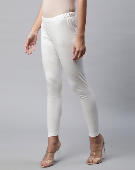 Buy Off-White Leggings for Women by AVAASA MIX N' MATCH Online | Ajio.com