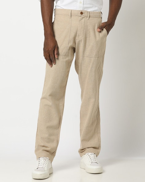 Buy Louis Philippe Blue Trousers Online - 634697 | Louis Philippe