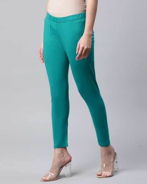 Buy Green Leggings for Women by DHUNI BY AVAASA Online