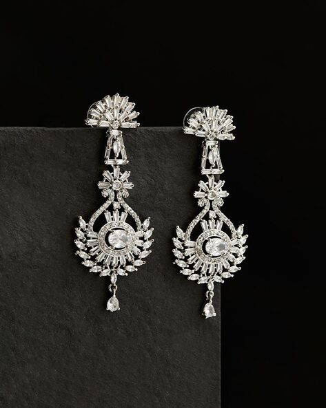 Aleena ,Elegant Heavy American Diamond Necklace set for women -SANDY00 –  www.soosi.co.in