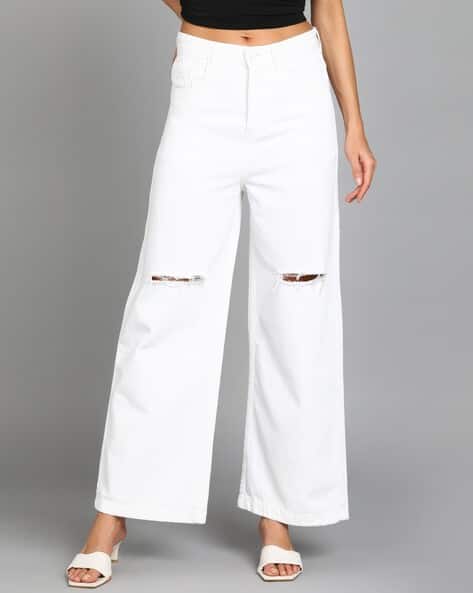 Stretchable Wide Jeans