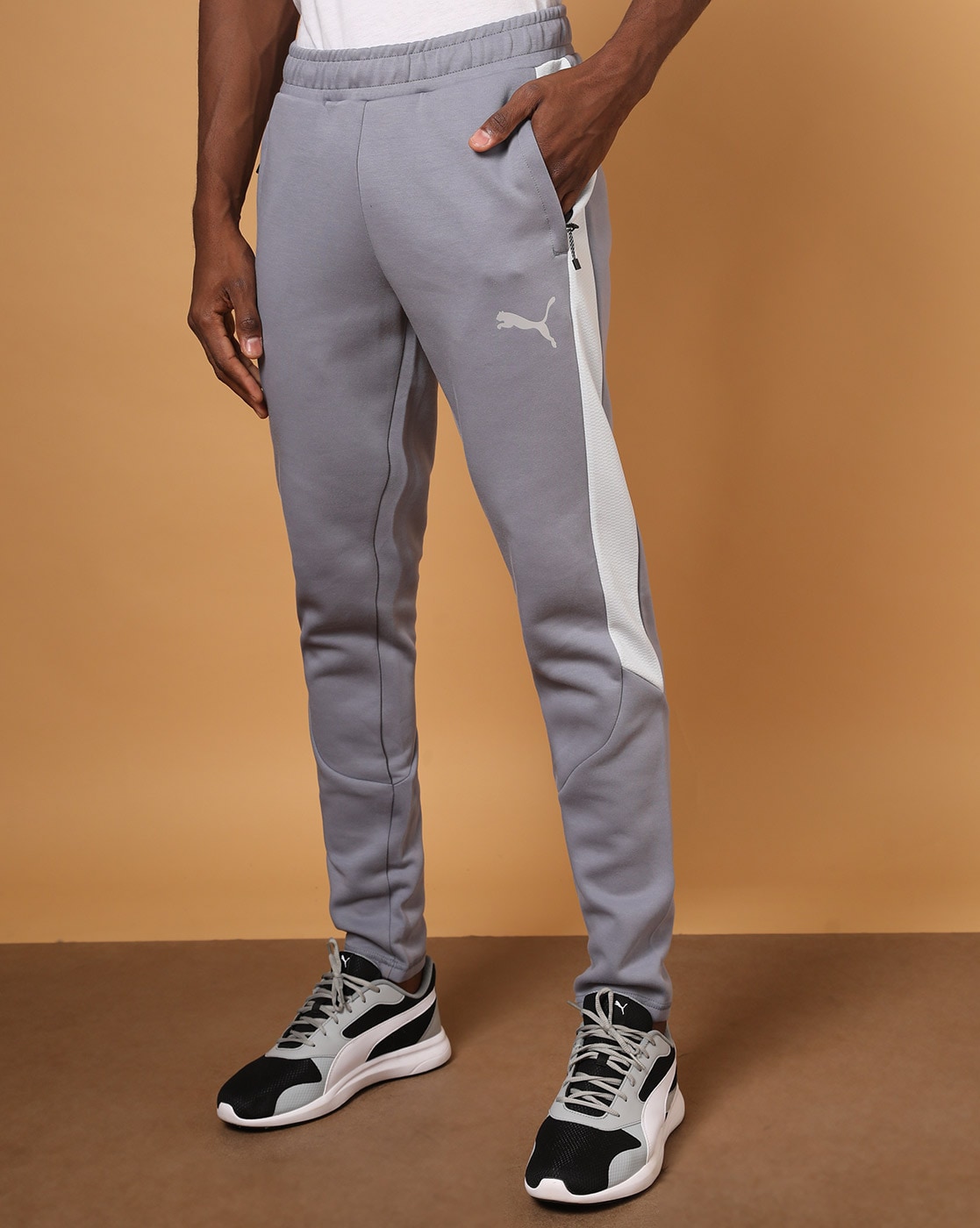 Puma Trackpants  Buy Puma Dynamix Mens Grey Trackpants Online  Nykaa  Fashion