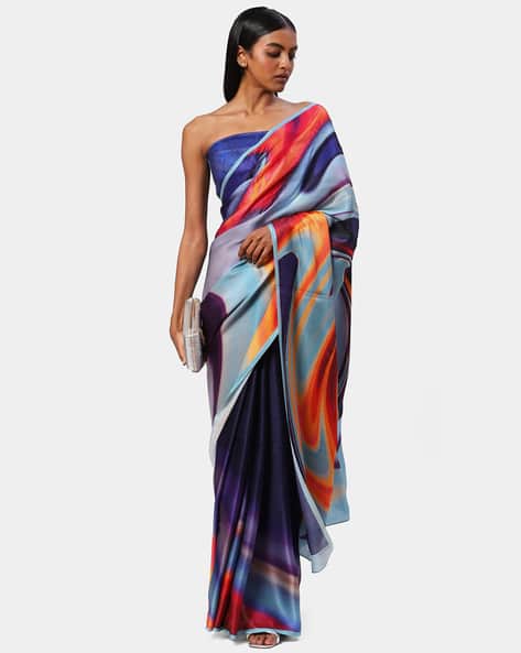 SATYA PAUL Embellished Saree with Blouse Piece