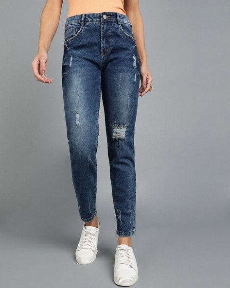 Buy Blue Jeans & Jeggings for Women by URBANO FASHION Online