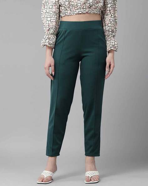 Pants with Elasticated Waistband & Insert pockets Price in India