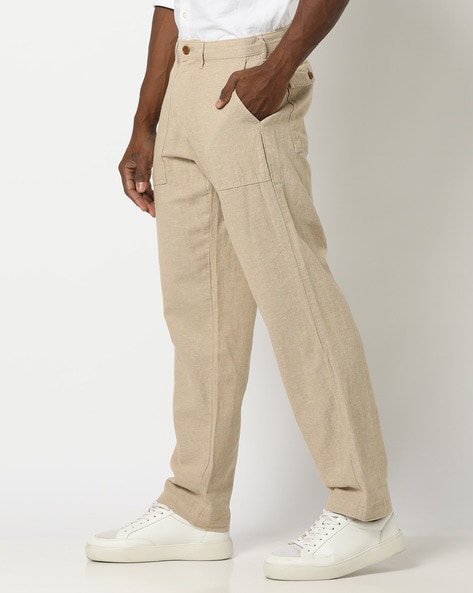 Levis Chinos  Buy Levis Men Cream 550 Relaxed Tapered Fit Chinos Online   Nykaa Fashion