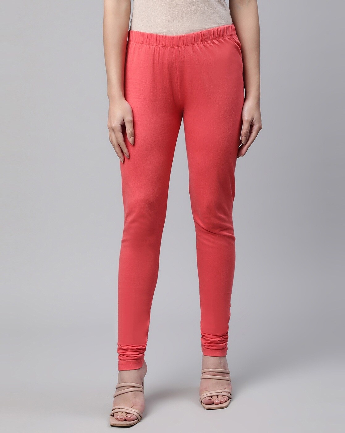 Buy Red Leggings for Women by DHUNI BY AVAASA Online