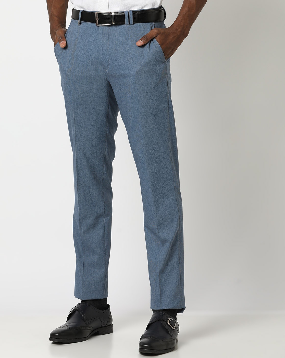 Stone Blue Formal Pants