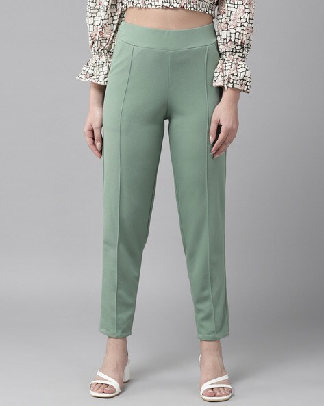 Pants with Elasticated Waistband & Insert pockets Price in India