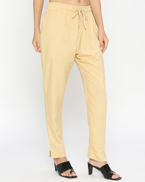 Straight Pants with Insert Pocket Price in India