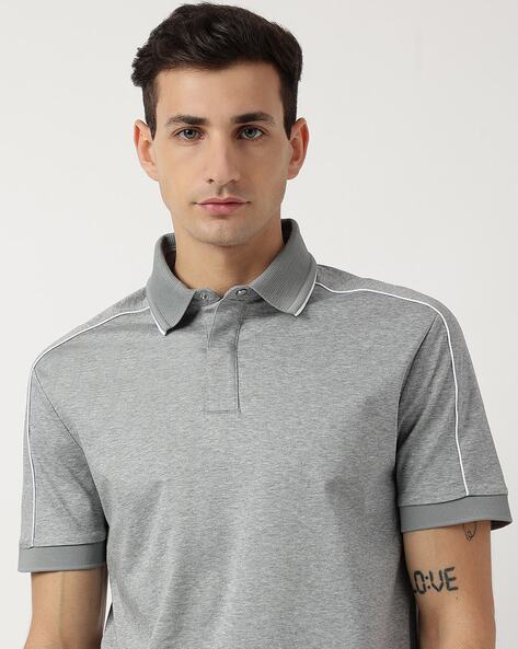 Buy BOSS Porsche X Boss Mercerised-Cotton Slim Fit Polo T-Shirt