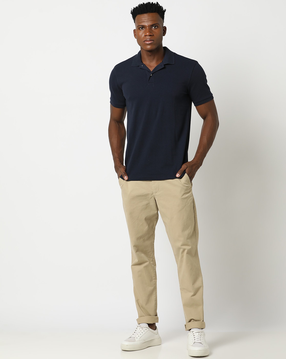 Does blue sneakers goes well with khaki pants  Quora