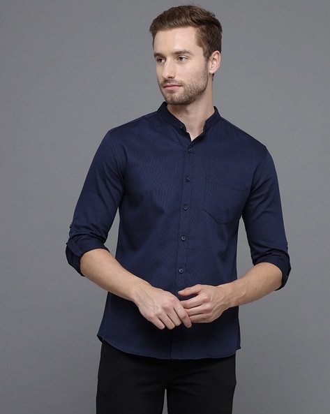 Buy Blue Shirts for Men by YOVISH Online