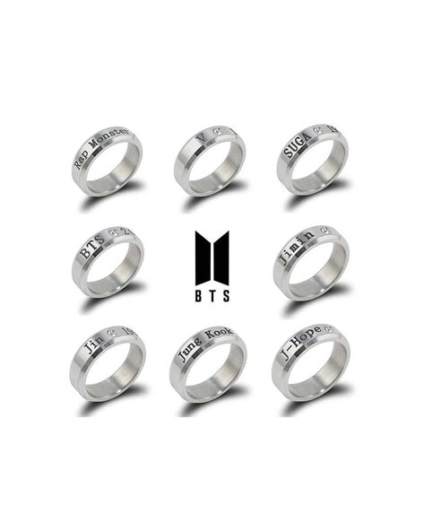 BTS BANGTAN BOYS ARMY Jimin Park 925 silver rings dynamite twist ring JIMIN  ring | eBay