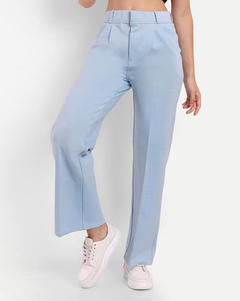 High-Rise Wide Leg Pants