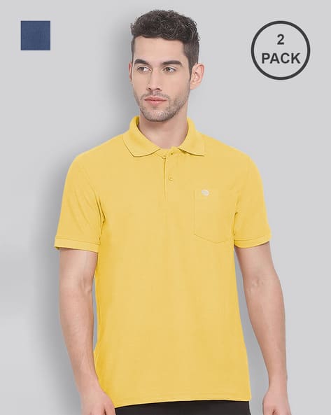 Pack of Short-Sleeves Polo T-Shirts